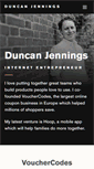 Mobile Screenshot of duncanjennings.com